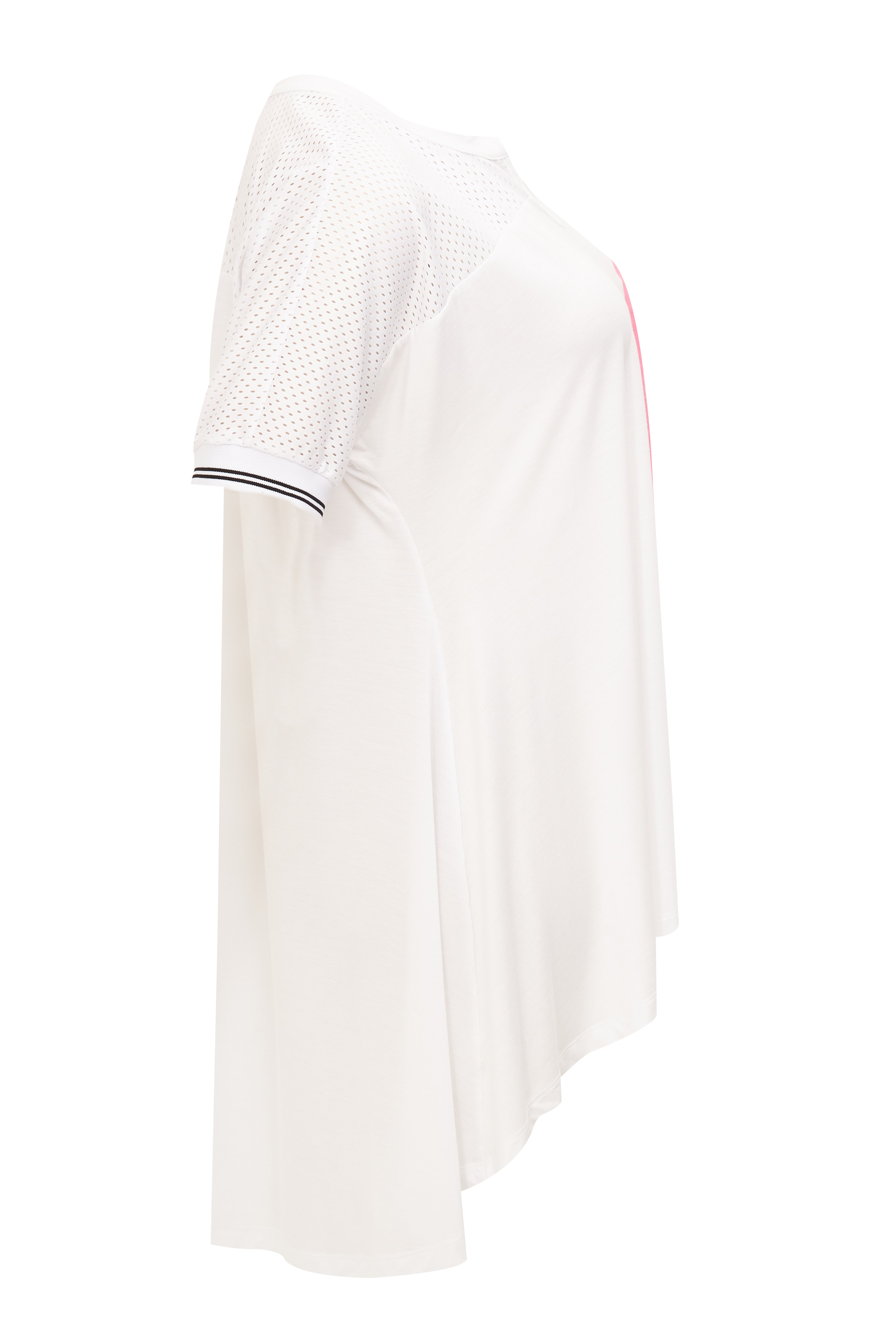 Mat fashion shirt A lijn opdruk | Bagoes.nl
