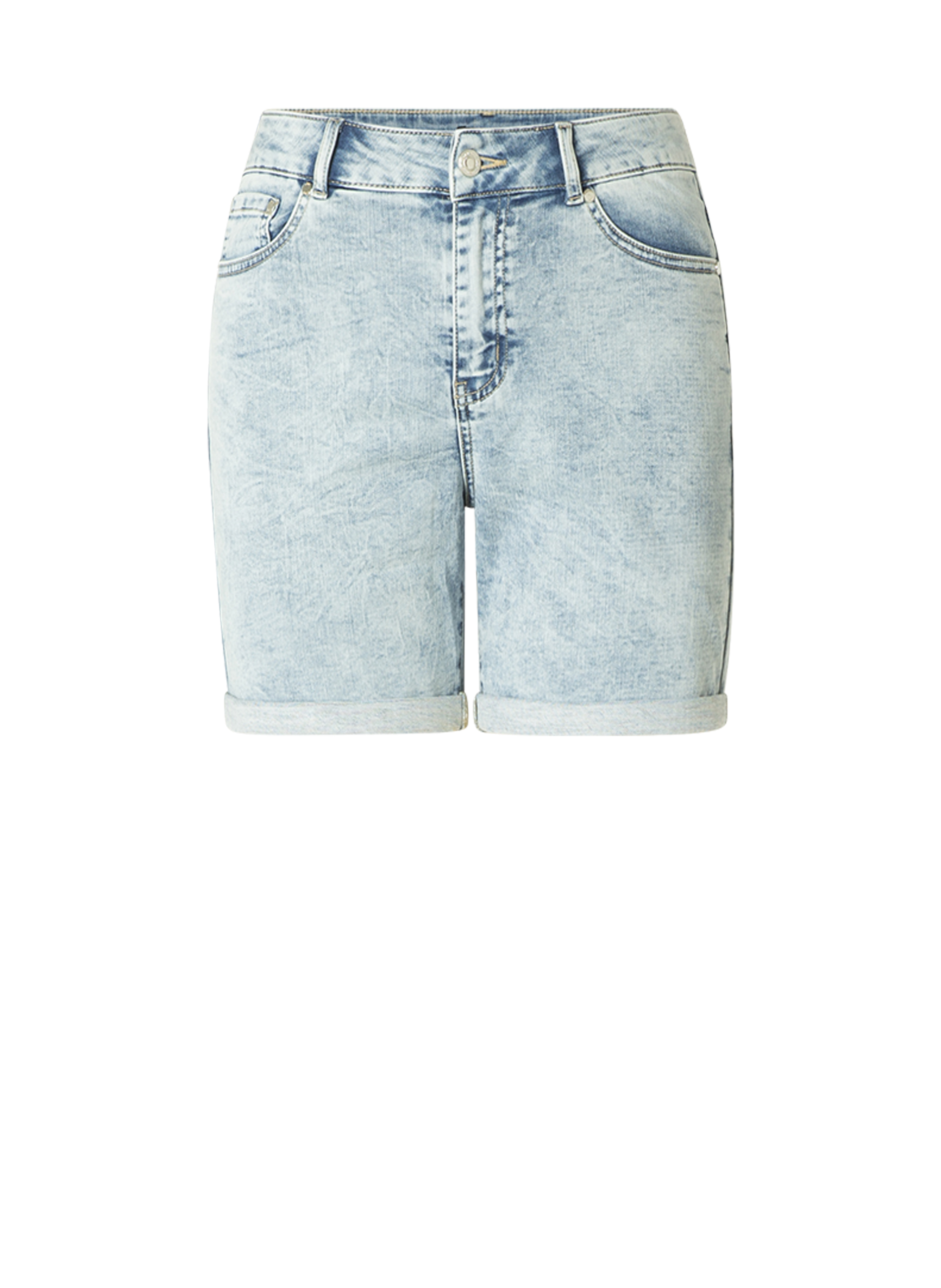 Yesta korte jeans broek Lara 10 inch | Bagoes.nl