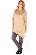 Tuniek Grace 3/4 mouw zijpunt hokjes