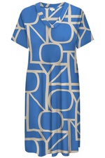 ONLY jurk v-hals korte mouw