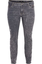 Jeans EMILY Zizzi grijs melee