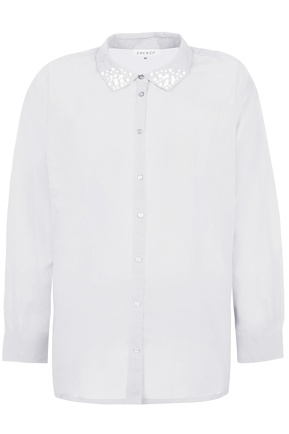 Blouse Zhenzi MAMMON parels kraag Blouse Zhenzi MAMMON parels kraag