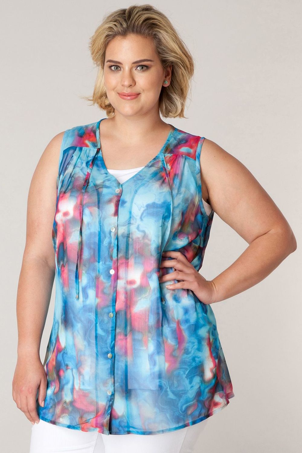 blouse joda x two ml print kleding grote maten blouse joda x two ml print kleding grote maten
