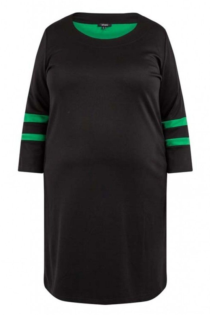 Jurk Frederieke X-two black/green